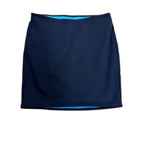 NWOT Yitty Women's Mini Skirt Teal Lining Size L